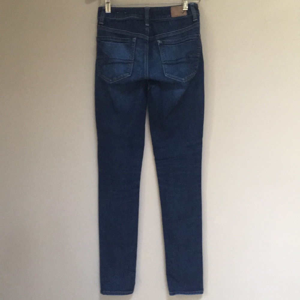 American Eagle High Rise Skinny Jeans 2L - Picture 2 of 4